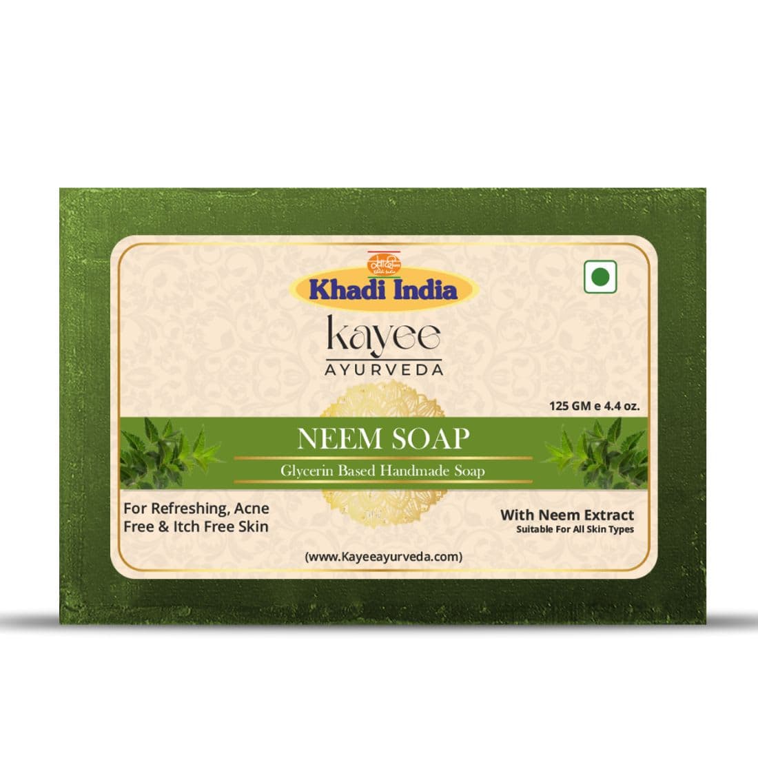 Kayee Ayurveda Khadi Neem Soap 125gm