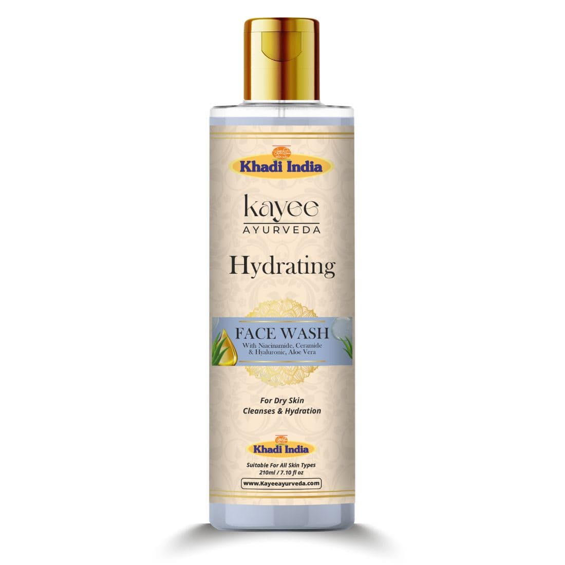 Kayee Ayurveda Khadi Hydrating Face Wash 210ml