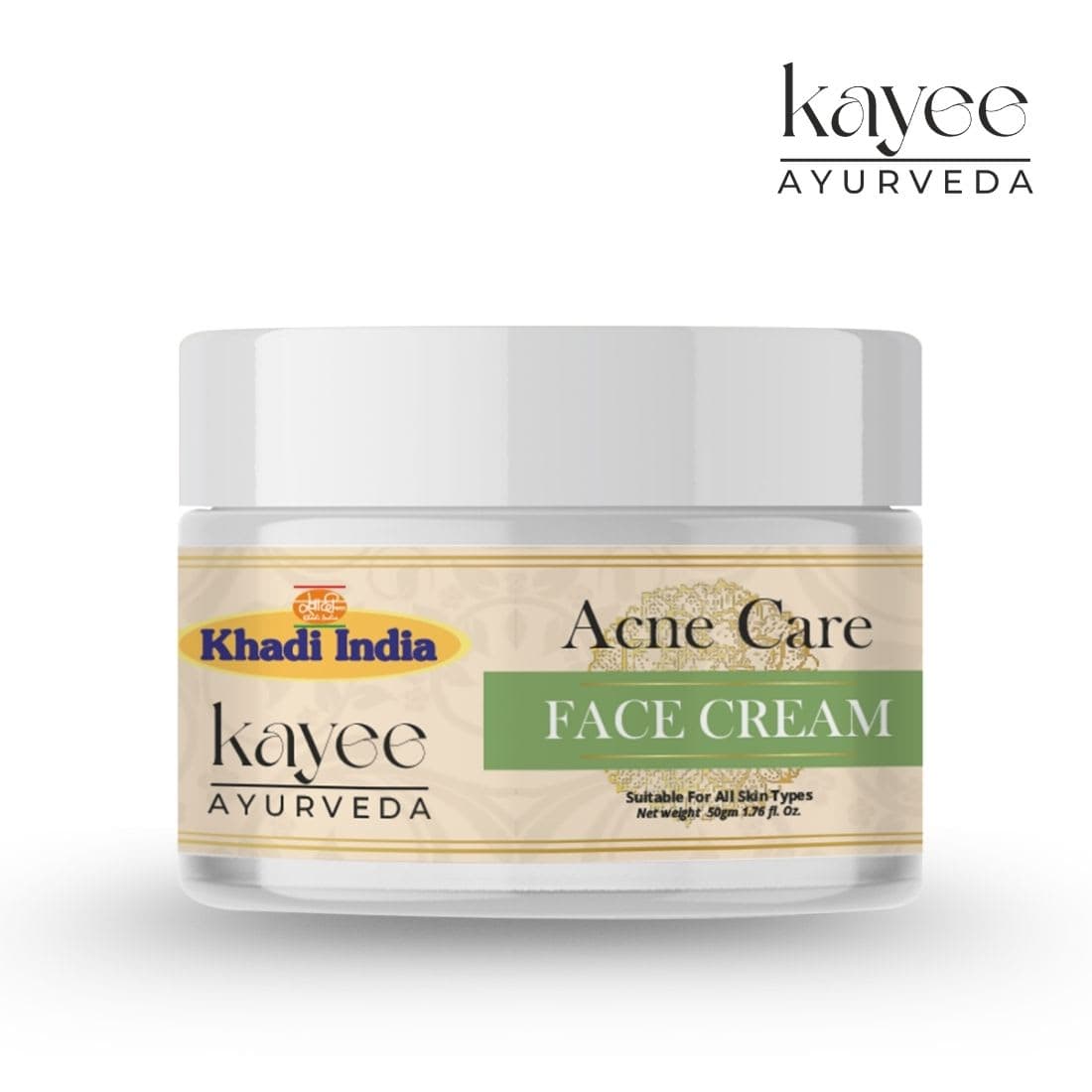 Kayee Ayurveda Khadi Anti Acne Cream 50ml
