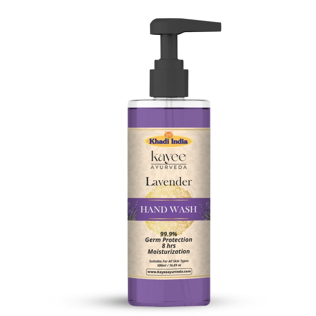 Kayee Ayurveda Khadi Lavender Hand Wash 500ml